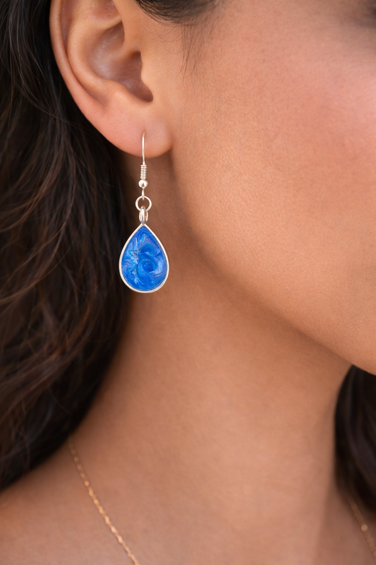 Boucles d'oreilles goutte Chefchaouen