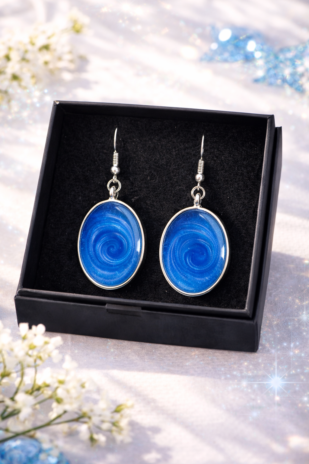 Boucles d'oreilles ovale Chefchaouen