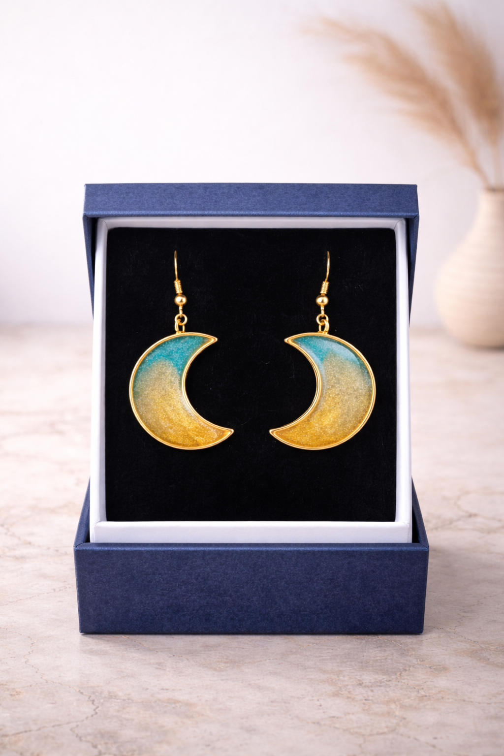 Boucles d'oreilles Lune Essaouira