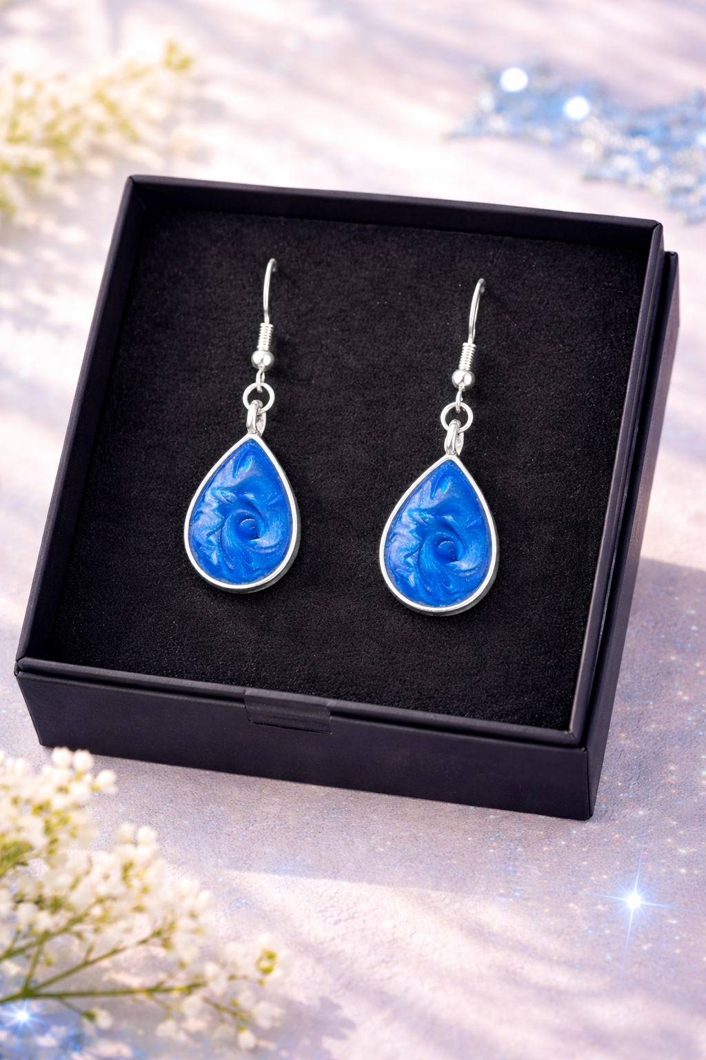 Boucles d'oreilles goutte Chefchaouen