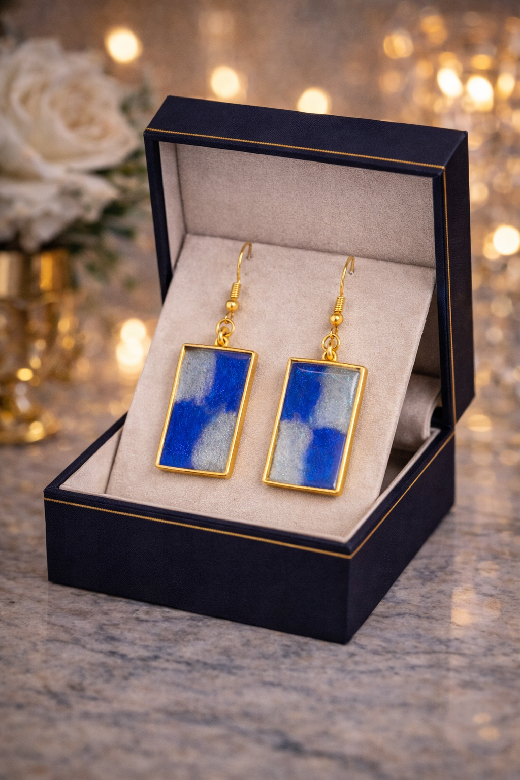 Boucles d’oreilles Rectangles Tanger