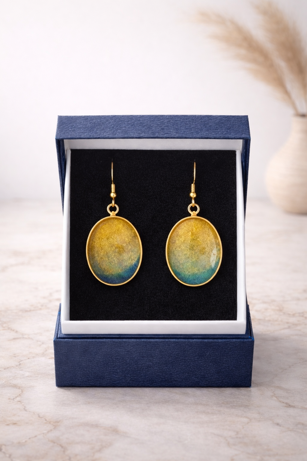 Boucles d'oreilles ovale Essaouira