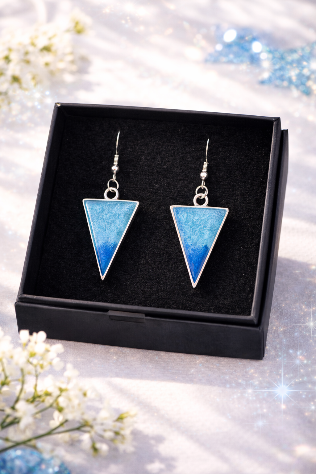 Boucles d'oreilles triangle chefchaouen