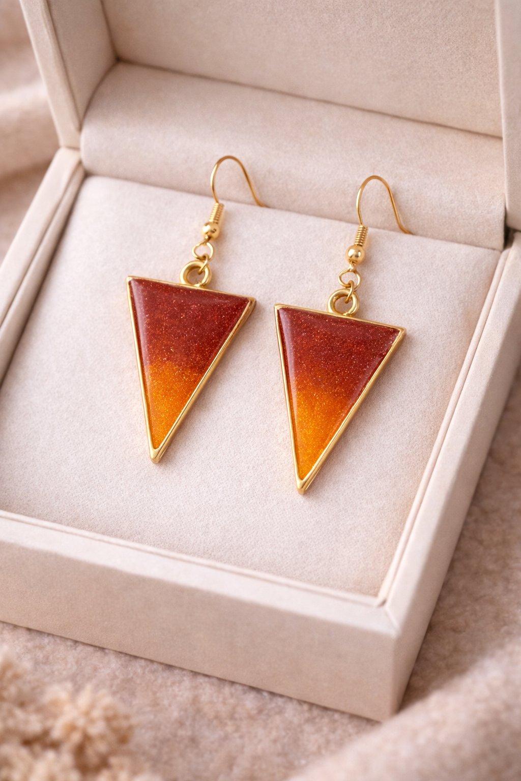 Boucles d'oreilles Marrakech triangle