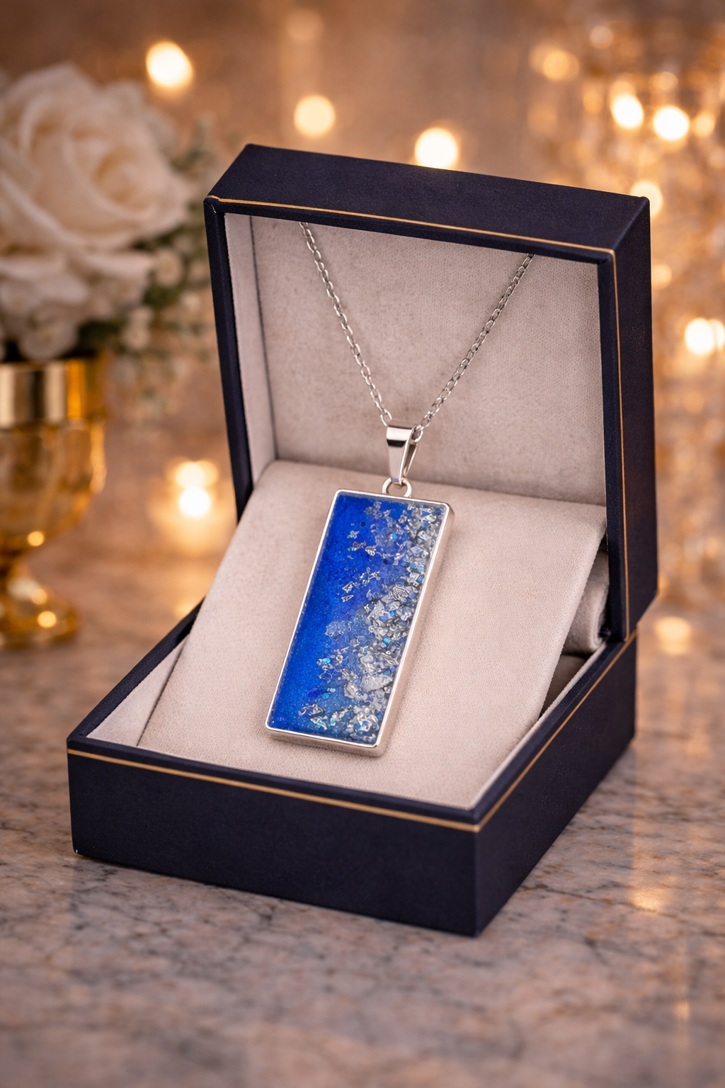 Pendentif Tanger argenté