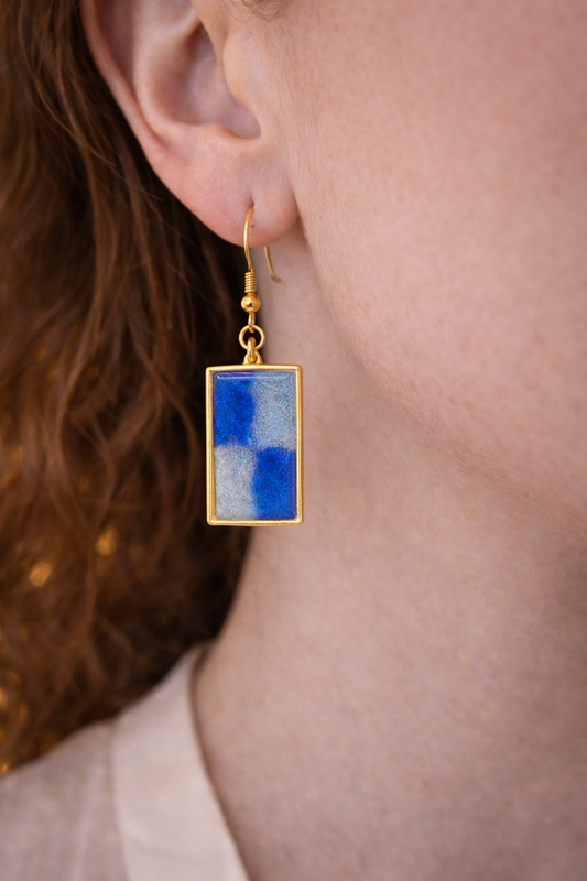 Boucles d’oreilles Rectangles Tanger