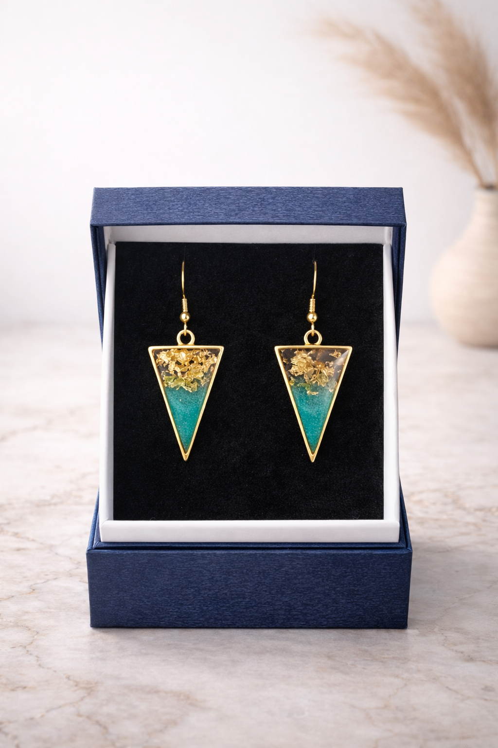 Boucles d'oreilles triangle Essaouira