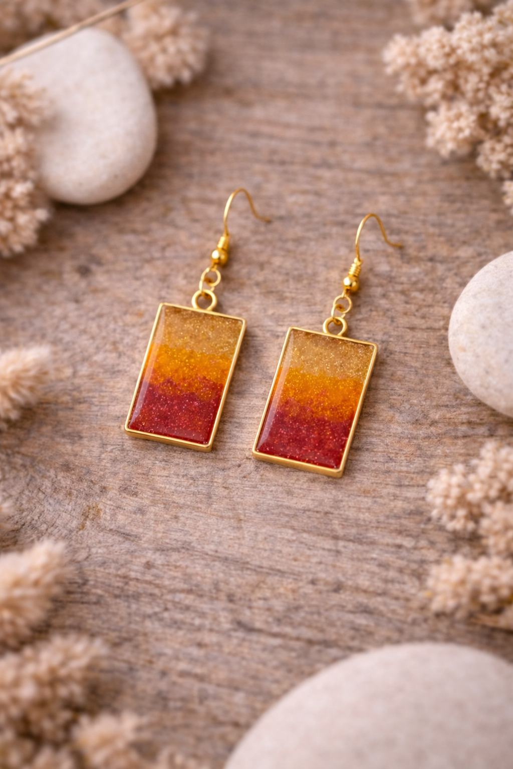 أقراط مستطيلة من مراكش