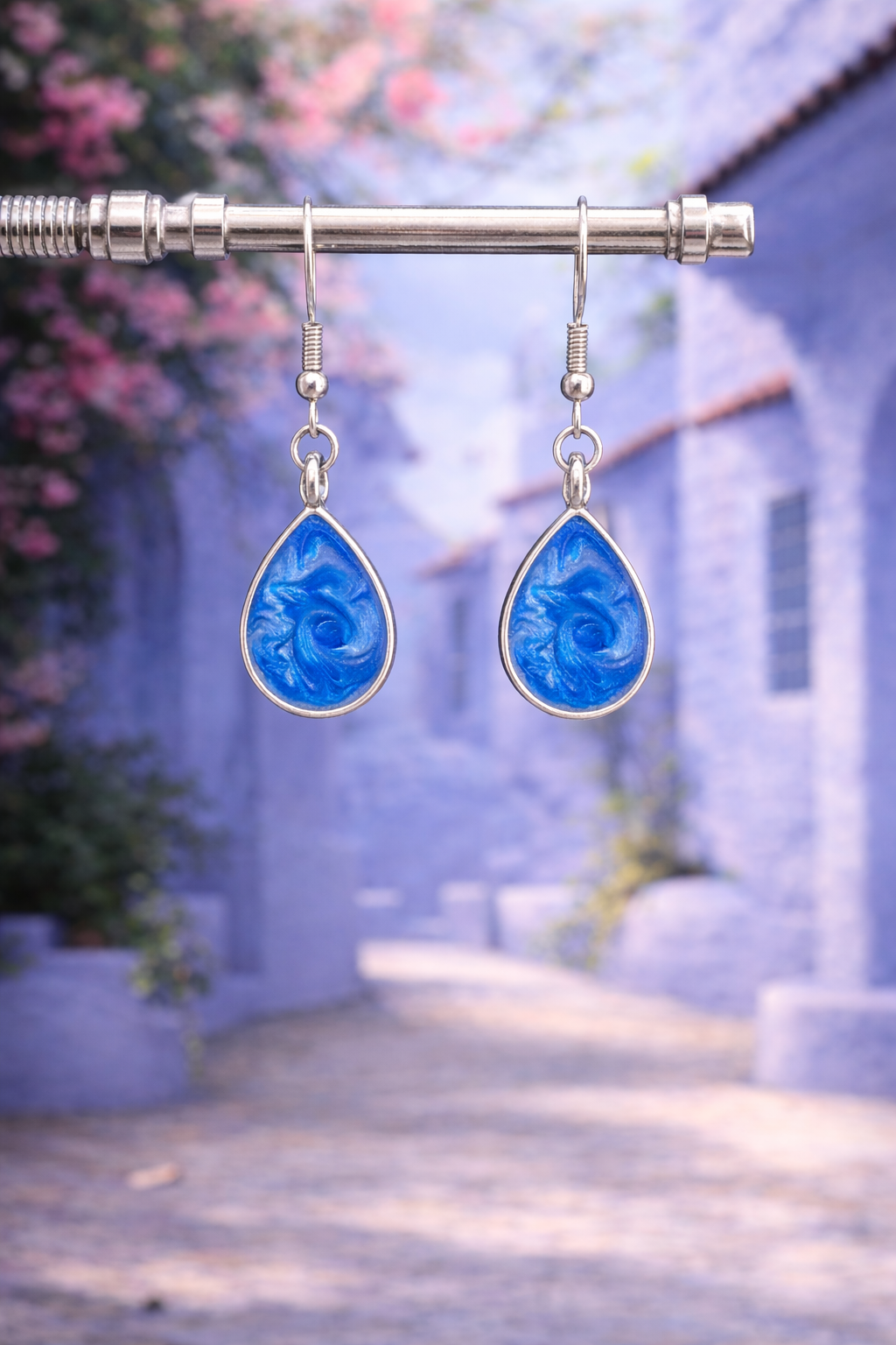 Boucles d'oreilles goutte Chefchaouen