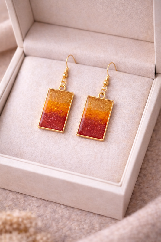 أقراط مستطيلة من مراكش