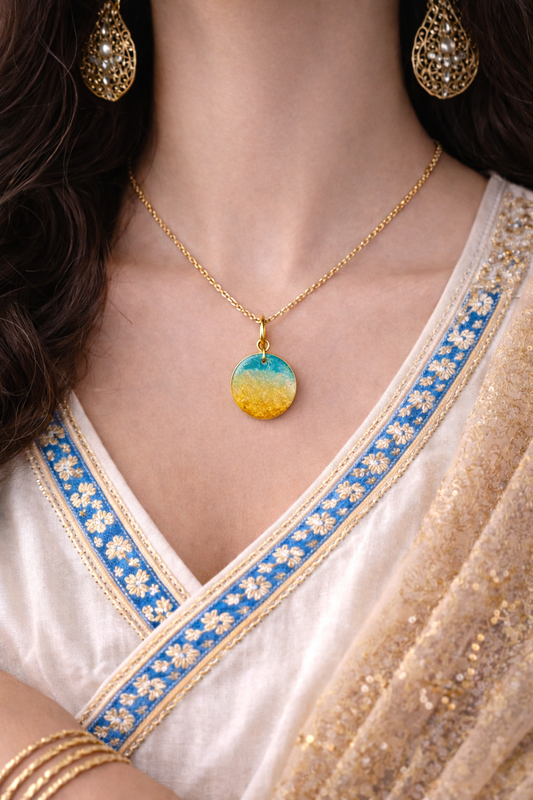 Pendentif rond Essaouira