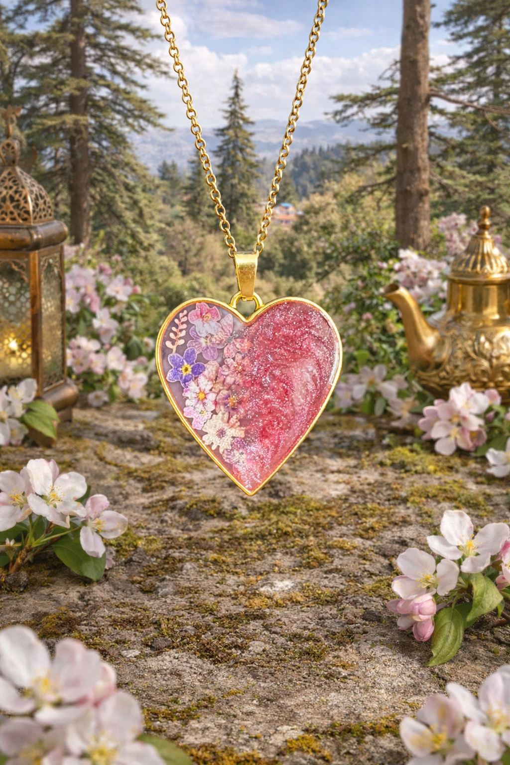 Pendentif cœur Azrou