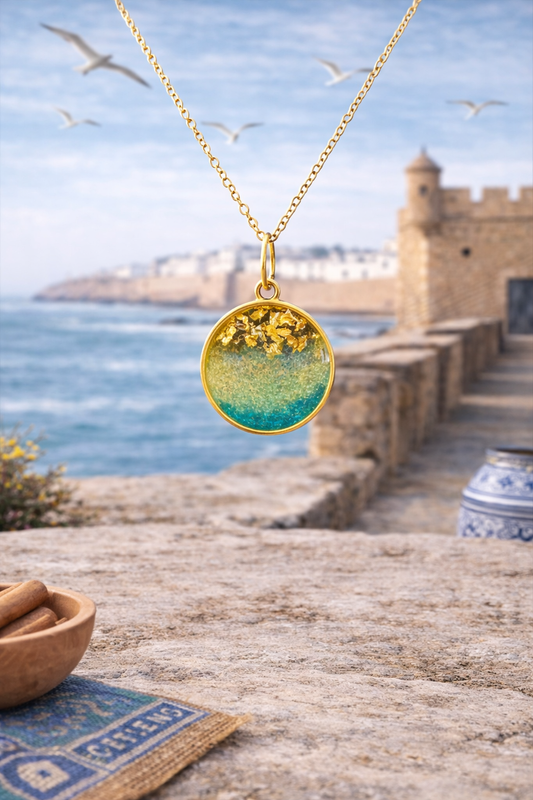 Pendentif rond Essaouira