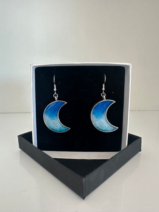 Boucles d'oreilles lune chefchaouen