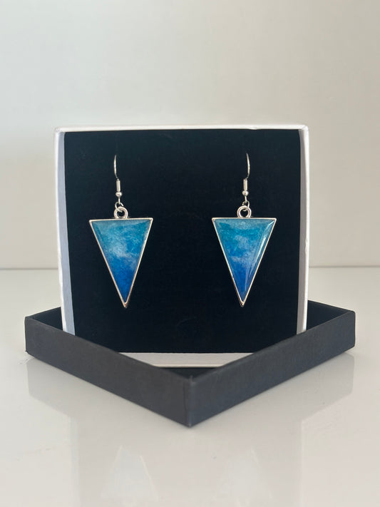 Boucles d'oreilles triangle chefchaouen